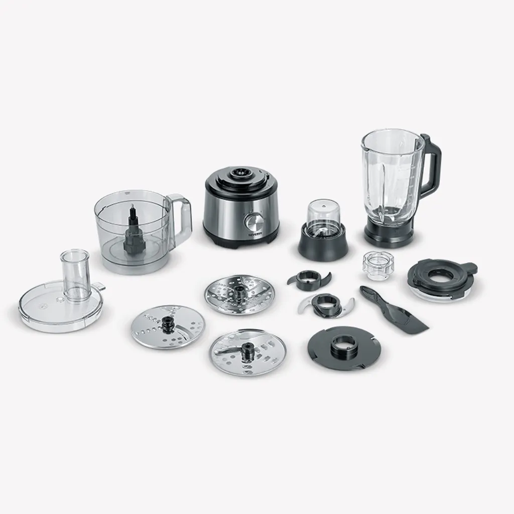SEVERIN Multifunktionale Küchenmaschine KM 3892 Aus Edelstahl Kunststoff, Edelstahl-gebürstet-schwarz 16 SEVERIN Multifunktionale Küchenmaschine KM 3892 Aus Edelstahl Kunststoff, Edelstahl-gebürstet-schwarz – Bild 16