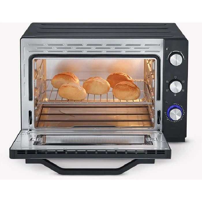 Severin Minibackofen XXL, TO 2073, 2200 Watt, Mit Drehspieß & Pizzastein, 60 Liter 4 Severin Minibackofen XXL, TO 2073, 2200 Watt, Mit Drehspieß & Pizzastein, 60 Liter – Bild 4