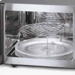 Severin Mikrowelle MW 7775, Mit Grill, 900 Watt, Grill 1100 W, Heißluft, 30 Liter, Silber -Deutschland Severin Verkaufs-Shop 24454a2a75de7bb9a5b980da7d4631edc7d91428 mikrowelle severin mw 7775 mit grill