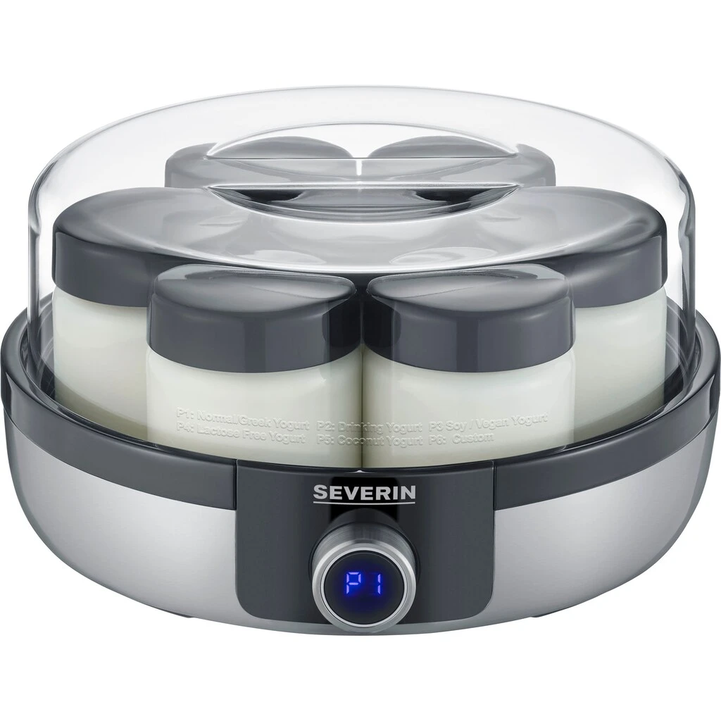 Severin Joghurtbereiter »JG 3521«, 7 Portionsbehälter, Je 150 Ml 1 Severin Joghurtbereiter »JG 3521«, 7 Portionsbehälter, Je 150 Ml