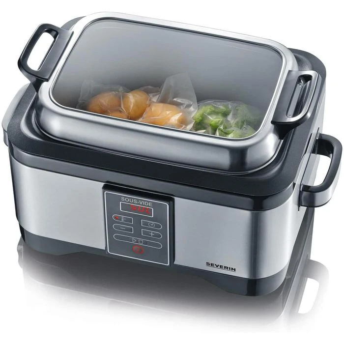 Severin Sous-Vide-Garer SV2447, 550 Watt, Mit Timer, Silber, 6 Liter 1 Severin Sous-Vide-Garer SV2447, 550 Watt, Mit Timer, Silber, 6 Liter
