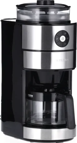 Severin KA 4811 Filterkaffeemaschine Mit Mahlwerk Für 6 Tassen Edelstahl Schwarz -Deutschland Severin Verkaufs-Shop 2f9b91706e400dbf31de733f02b55731