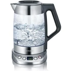 Severin Wasserkocher WK 3479, Deluxe, 1,7 Liter, 3000 Watt, Mit Temperatureinstellung