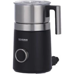 Severin Milchaufschäumer Spuma 700 Plus, SM 3587, Induktion, Edelstahl, 700ml, Silber/schwarz