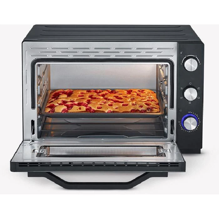 Severin Minibackofen XXL, TO 2073, 2200 Watt, Mit Drehspieß & Pizzastein, 60 Liter 5 Severin Minibackofen XXL, TO 2073, 2200 Watt, Mit Drehspieß & Pizzastein, 60 Liter – Bild 5