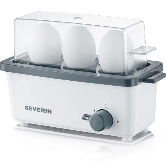 Severin Eierkocher EK 3161-000, Bis 3 Eier, 300 W, Mit Härtegradeinstellung, Weiß 1 Severin Eierkocher EK 3161-000, Bis 3 Eier, 300 W, Mit Härtegradeinstellung, Weiß
