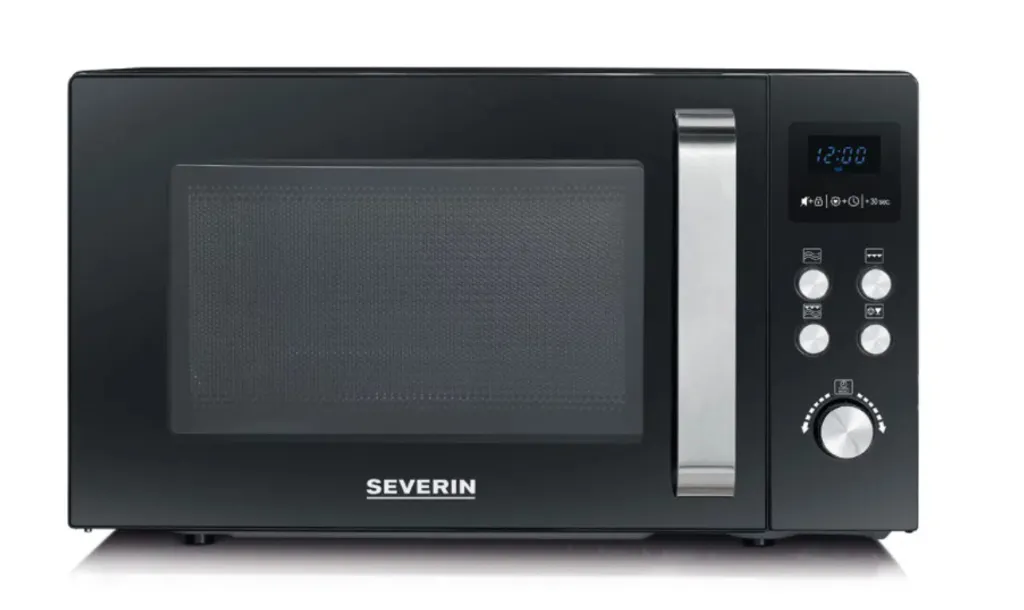 SEVERIN Inverter-Mikrowelle Mit Grillfunktion, Mikrowelle Mit 10 Automatikprogrammen, Schwarz, Edelstahl, MW 7760 2 SEVERIN Inverter-Mikrowelle Mit Grillfunktion, Mikrowelle Mit 10 Automatikprogrammen, Schwarz, Edelstahl, MW 7760 – Bild 2