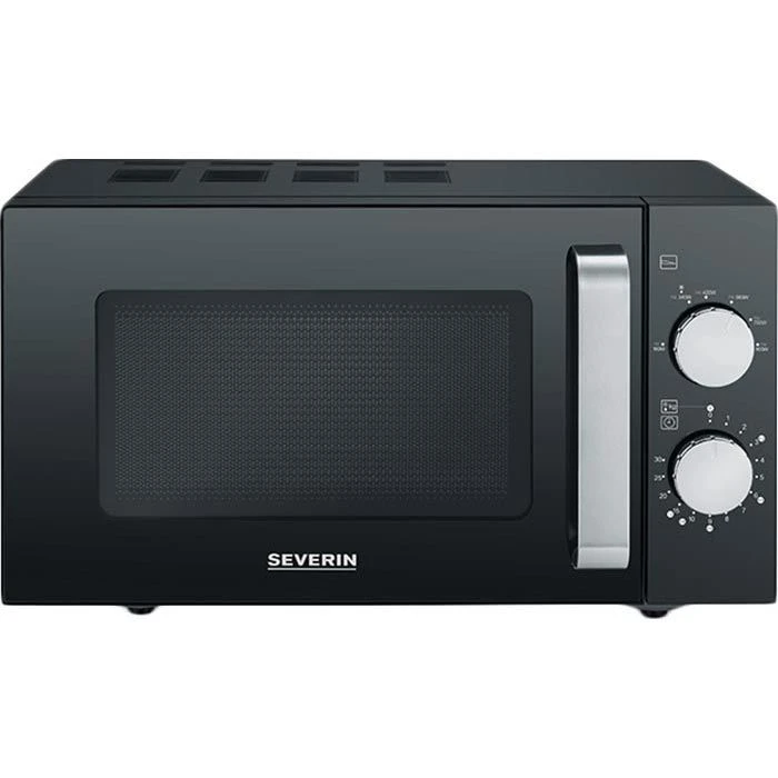 Severin Mikrowelle MW 7761, 800 Watt, Glasboden, Garraum 20 Liter, Schwarz 1 Severin Mikrowelle MW 7761, 800 Watt, Glasboden, Garraum 20 Liter, Schwarz