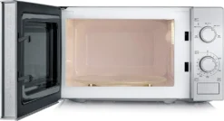 Severin MW 7899, Arbeitsplatte, Solo-Mikrowelle, 20 L, 700 W, Drehregler, Edelstahl