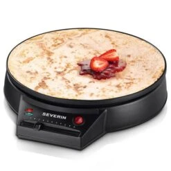 Severin Crepes-Maker CM 2198, Ø 30 Cm, Schwarz, 1000 Watt