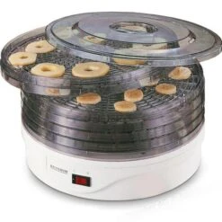 Severin Dörrautomat OD 2940, 250 Watt, 5 Etagen, Für Fleisch Und Obst, Durchmesser: 31cm