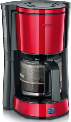 SEVERIN Kaffeemaschine KA 4817 TYPE 1.000 W Rot / Schwarz