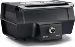 Severin PG 8106 SEVO GT Tischgrill Pulled Porc OLED Display Schwarz-silber