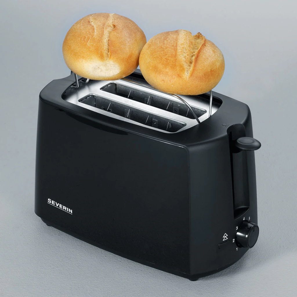 Severin Toaster »AT 2287«, 2 Kurze Schlitze, Für 2 Scheiben, 700 W 2 Severin Toaster »AT 2287«, 2 Kurze Schlitze, Für 2 Scheiben, 700 W – Bild 2