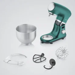 SEVERIN Küchenmaschine - Grün Limited Edition KM 3896 Aus Edelstahl, Matt-Grün Edelstahl Gebürstet Schwarz -Deutschland Severin Verkaufs-Shop 8319f6b9294cb3c04390bf106eb501fd