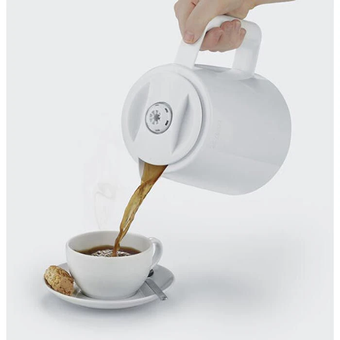 Severin Kaffeemaschine KA 5830, Duo, Mit 2 Thermoskannen, Für Je 8 Tassen, Weiß 2 Severin Kaffeemaschine KA 5830, Duo, Mit 2 Thermoskannen, Für Je 8 Tassen, Weiß – Bild 2