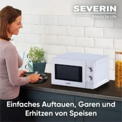 SEVERIN Mikrowelle MW 7770-000 700 Watt Weiß -Deutschland Severin Verkaufs-Shop 8ab96128c10efcd7805307088b16f597