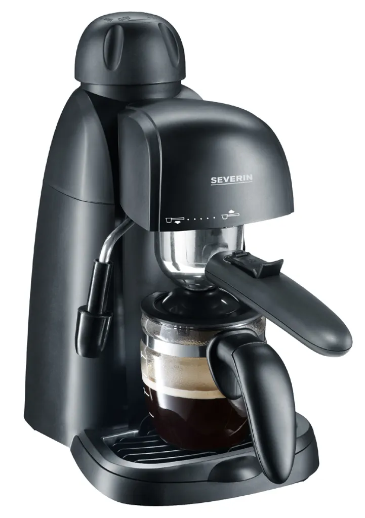 SEVERIN Espressomaschine KA 5978 800 Watt Schwarz 2 SEVERIN Espressomaschine KA 5978 800 Watt Schwarz – Bild 2
