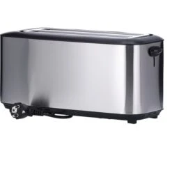 Severin Automatik-Langschlitztoaster AT 2509 (silber/schwarz, Retail) -Deutschland Severin Verkaufs-Shop Severin Automatik Langschlitztoaster AT 2509@@998079 4