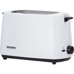 Severin Automatik-Toaster AT 2286 (weiß/schwarz, 700 Watt)