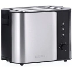Severin Automatik-Toaster AT 2589 (edelstahl/schwarz)