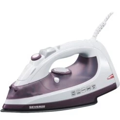 Severin BA 3210, Dampfbügeleisen (weiß/lila)