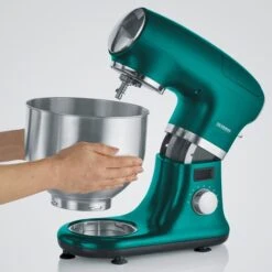 Severin KM 3896 Limited Edition, Küchenmaschine (grün/edelstahl (gebürstet)) -Deutschland Severin Verkaufs-Shop Severin KM 3896 Limited Edition K chenmaschine@@1864082 6