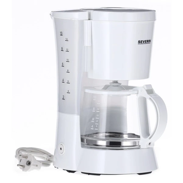 Severin Kaffeemaschine KA 4478, Filtermaschine (weiß) – Bild 3