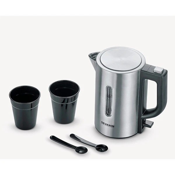 Severin Mini Reise-Wasserkocher WK 3647 (edelstahl, 0,5 Liter) 4 Severin Mini Reise-Wasserkocher WK 3647 (edelstahl, 0,5 Liter) – Bild 4