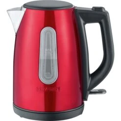Severin WK 3417, Wasserkocher (rot/schwarz, 1,0 Liter)