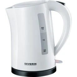 Severin WK 3494, Wasserkocher (weiß/schwarz, 1,5 Liter)