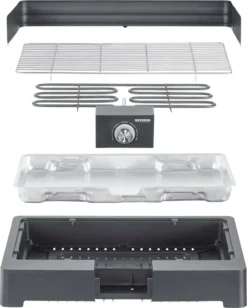 Severin PG 8565 Tischgrill Mit Grillrost 2200 Watt Indoor / Outdoor Windschutz -Deutschland Severin Verkaufs-Shop a5605076a17d1772186b15aa2ab0f9e6