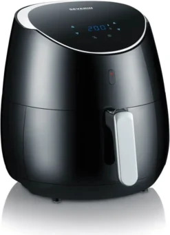 SEVERIN Heißluft-Fritteuse FR 2445 Edelstahl / Schwarz -Deutschland Severin Verkaufs-Shop a9633acd89340eae099d7c5ff4c925c7