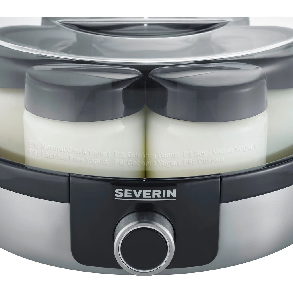 Severin Joghurtbereiter »JG 3521«, 7 Portionsbehälter, Je 150 Ml 4 Severin Joghurtbereiter »JG 3521«, 7 Portionsbehälter, Je 150 Ml – Bild 4