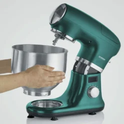 SEVERIN Küchenmaschine - Grün Limited Edition KM 3896 Aus Edelstahl, Matt-Grün Edelstahl Gebürstet Schwarz -Deutschland Severin Verkaufs-Shop bc7221f119720b557d9e413be3e77c6b