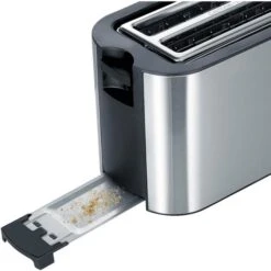 Severin Toaster AT 2590 Langschlitztoaster, 4 Scheiben, 1400 Watt, Edelstahl Gebürstet, Silber -Deutschland Severin Verkaufs-Shop c13e3be1a16f8895af858b30a0e18ff311d5af2b toaster severin at 2590 langschlitztoaster