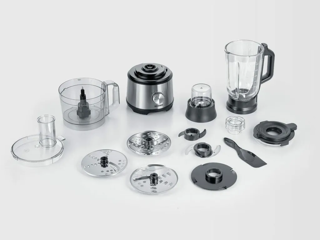 SEVERIN Multifunktionale Küchenmaschine KM 3892 Aus Edelstahl Kunststoff, Edelstahl-gebürstet-schwarz 18 SEVERIN Multifunktionale Küchenmaschine KM 3892 Aus Edelstahl Kunststoff, Edelstahl-gebürstet-schwarz – Bild 18