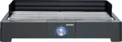 Severin PG 8565 Tischgrill Mit Grillrost 2200 Watt Indoor / Outdoor Windschutz -Deutschland Severin Verkaufs-Shop d7b99f3954e81e11f6af2b8f157b8a07