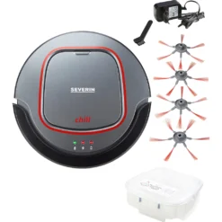 Severin Saugroboter »Chill RB 7025«, Kurze Ladezeit, Kantenreinigungsprogramm Und Treppenstufenerkennung