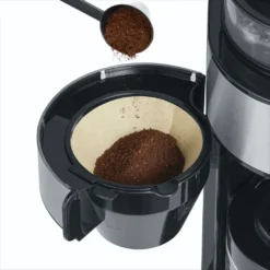 Severin KA 4811 Filterkaffeemaschine Mit Mahlwerk Für 6 Tassen Edelstahl Schwarz -Deutschland Severin Verkaufs-Shop e7fcd70b8ec5ff67a8ef64f74247a9ad