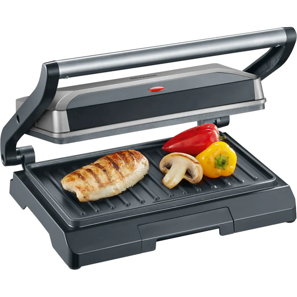 Severin Kontaktgrill »KG 2394«, 800 W, Antihaftbeschichtete Grillplatten,inkl. Fettauffangschale 3 Severin Kontaktgrill »KG 2394«, 800 W, Antihaftbeschichtete Grillplatten,inkl. Fettauffangschale – Bild 3