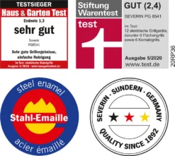 SEVERIN Barbecue-Standgrill PG 8541 Mit Haube 2000 Watt -Deutschland Severin Verkaufs-Shop faf19c437865c87c586b43df1398a322